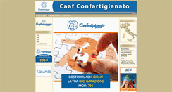 Desktop Screenshot of caaf.confartigianato.it