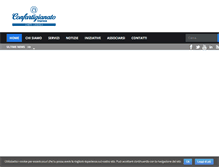 Tablet Screenshot of confartigianato.ch.it