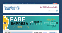 Desktop Screenshot of prato.confartigianato.it