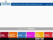 Tablet Screenshot of confartigianato.bs.it